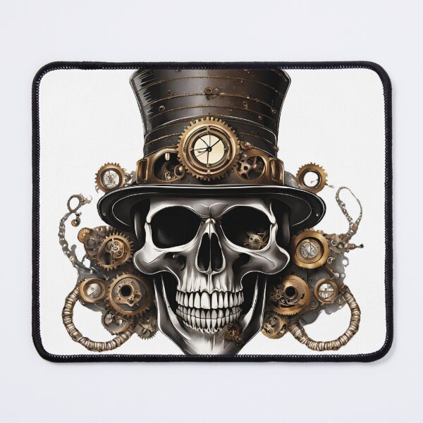 Item preview, Steampunk Skull designed and sold by TessAdventures.