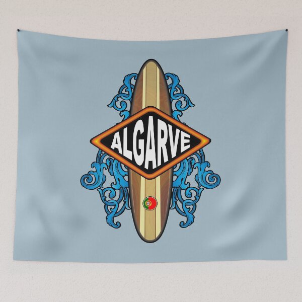 Item preview, Algarve Portugal retro vintage surfboard designed and sold by studioss76.