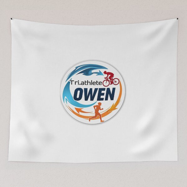 Item preview, Dynamic Triathlete Owen- Swim, Bike, Run designed and sold by Triathlongram.