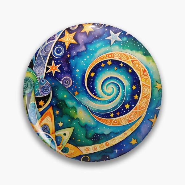 Item preview, Mandala 7 - Sacred Geometry in stars, galaxies, swirls designed and sold by artedamensagem.