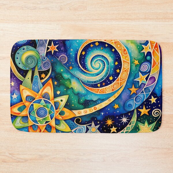 Item preview, Mandala 7 - Sacred Geometry in stars, galaxies, swirls designed and sold by artedamensagem.