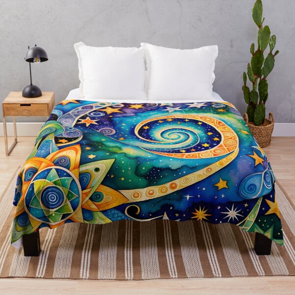 Item preview, Mandala 7 - Sacred Geometry in stars, galaxies, swirls designed and sold by artedamensagem.