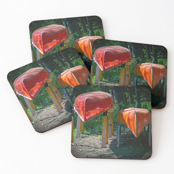 Item preview, Canoes waiting for Spring Waters designed and sold by Imalairdphotos.