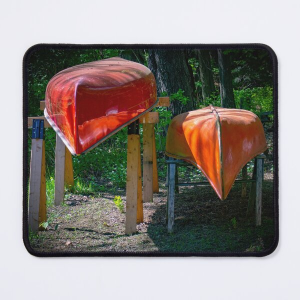 Item preview, Canoes waiting for Spring Waters designed and sold by Imalairdphotos.