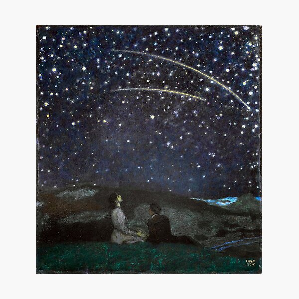 Item preview, Falling Stars - Franz Von Stuck designed and sold by forgottenbeauty.