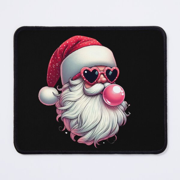 Item preview, Funny Christmas Retro Santa Blowing Bubble designed and sold by Merchrise.