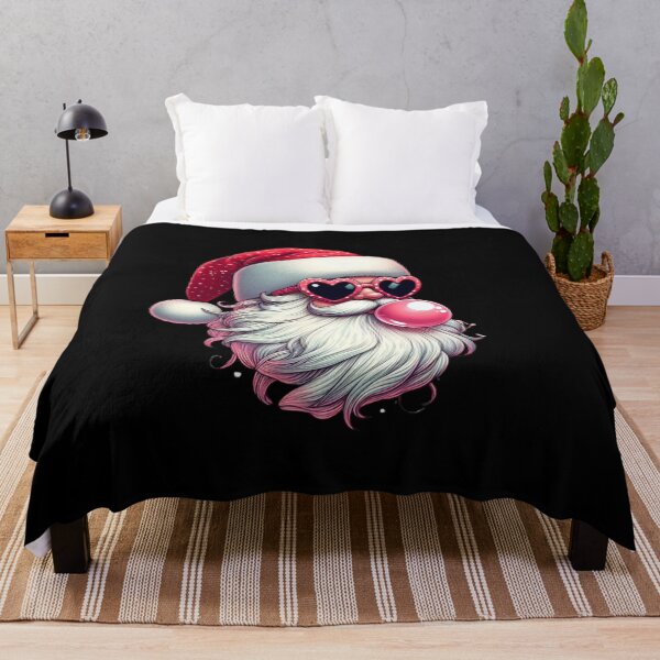 Item preview, Funny Christmas Retro Santa Blowing Bubble designed and sold by Merchrise.