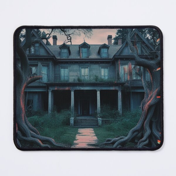 Item preview, Glitchy Haunted House designed and sold by DesignDistrict7.