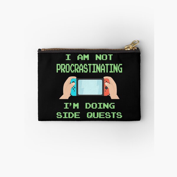 Item preview, "I Am Not Procrastinating I'm Doing Side Quests" designed and sold by JDMTees.