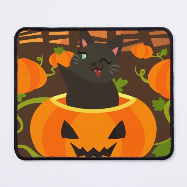 Item preview, Black Kitten: Pumpkin Paws designed and sold by Kyna Arts.