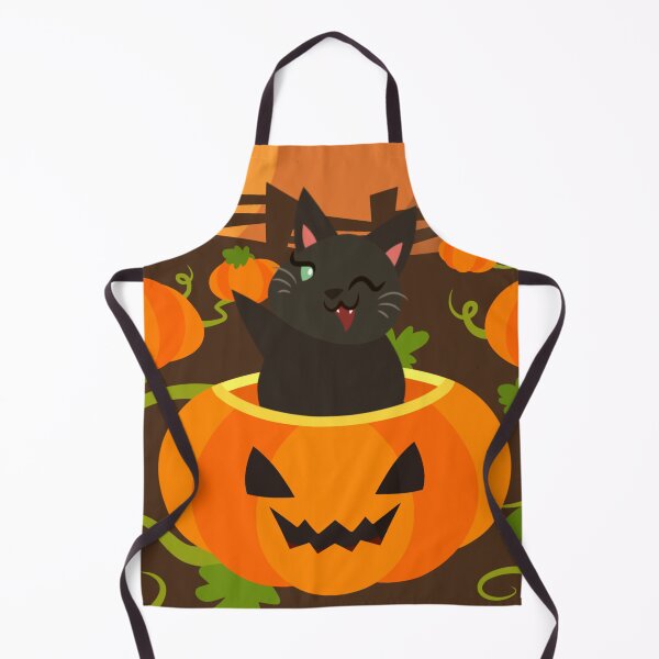Item preview, Black Kitten: Pumpkin Paws designed and sold by Kyna Arts.