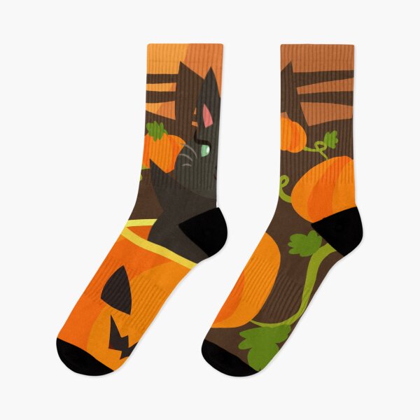 Item preview, Black Kitten: Pumpkin Paws designed and sold by Kyna Arts.
