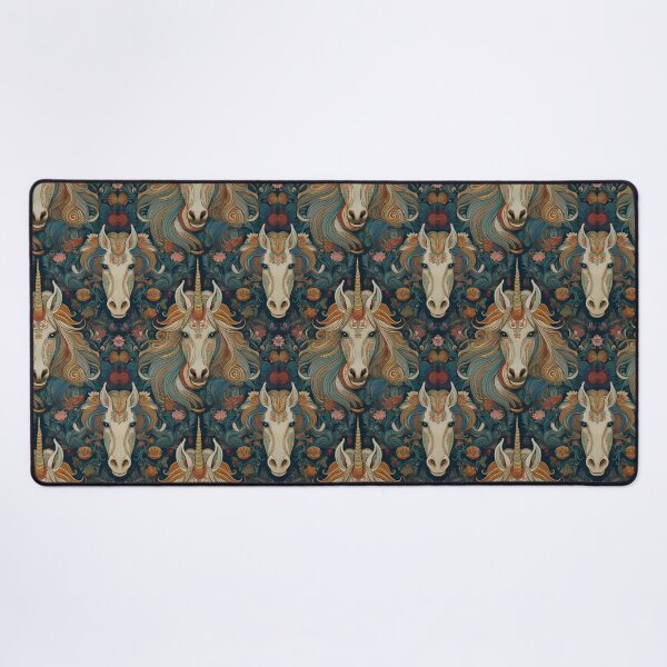 Item preview, Mystic Unicorn: Medieval Tapestry Floral Fantasy designed and sold by Ladyfyre.