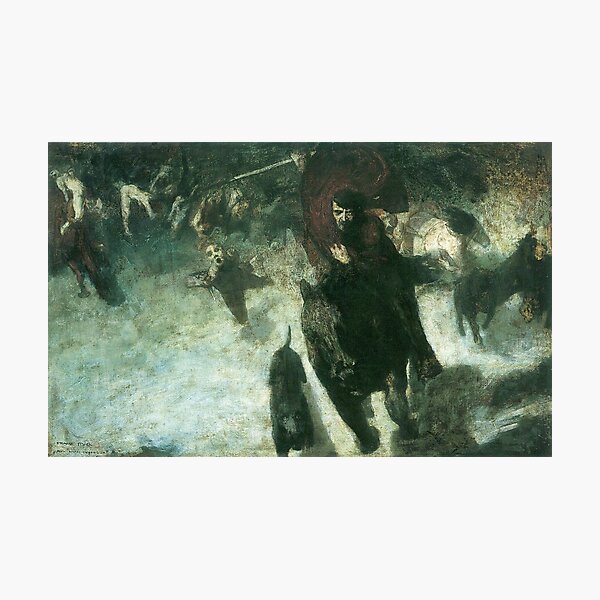 Item preview, The Wild Chase - Franz Von Stuck designed and sold by forgottenbeauty.