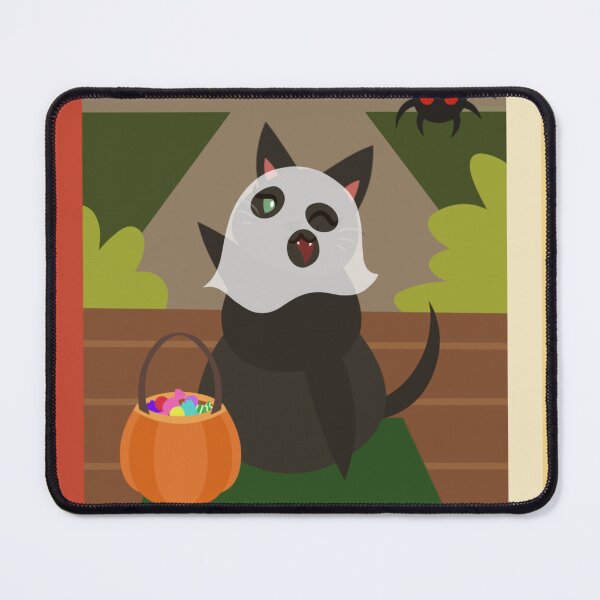 Item preview, Black Kitten: Ghostly Treats designed and sold by Kyna Arts.