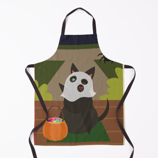 Item preview, Black Kitten: Ghostly Treats designed and sold by Kyna Arts.