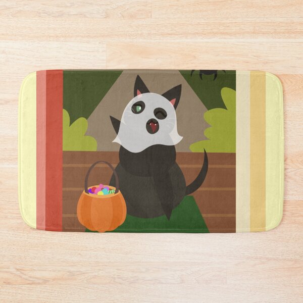 Item preview, Black Kitten: Ghostly Treats designed and sold by Kyna Arts.