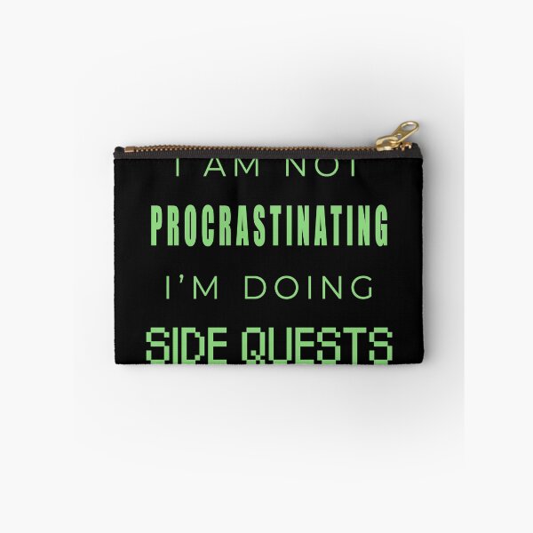 Item preview, "I Am Not Procrastinating I'm Doing Side Quests" designed and sold by JDMTees.