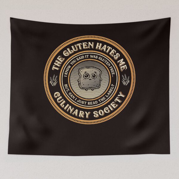 Item preview, Gluten Hates Me designed and sold by kg07.