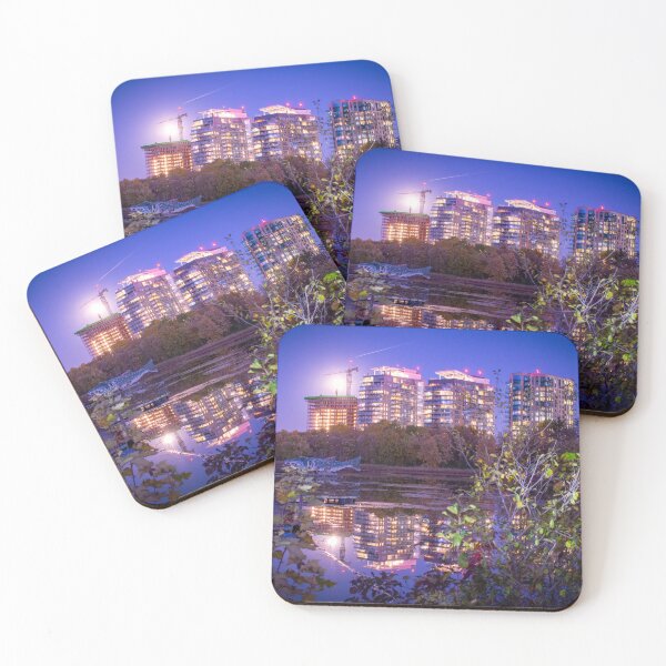 Item preview, Hunters Moon over Petrie Island’s Marina designed and sold by Imalairdphotos.