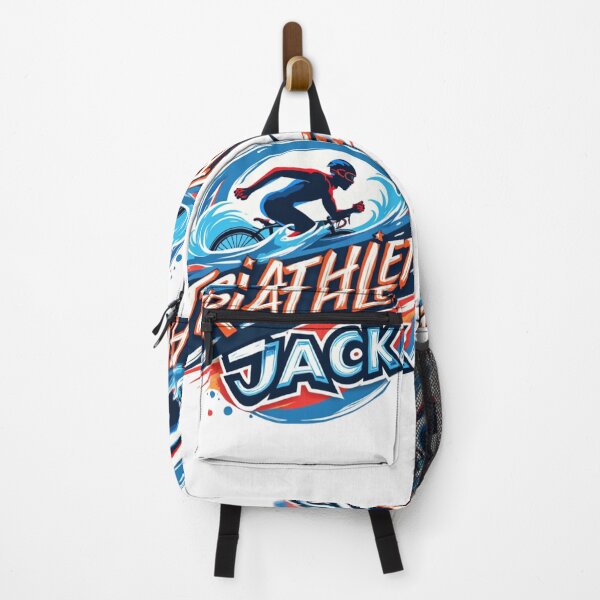 Item preview, Dynamic Triathlete Jack- Swim, Bike, Run designed and sold by Triathlongram.