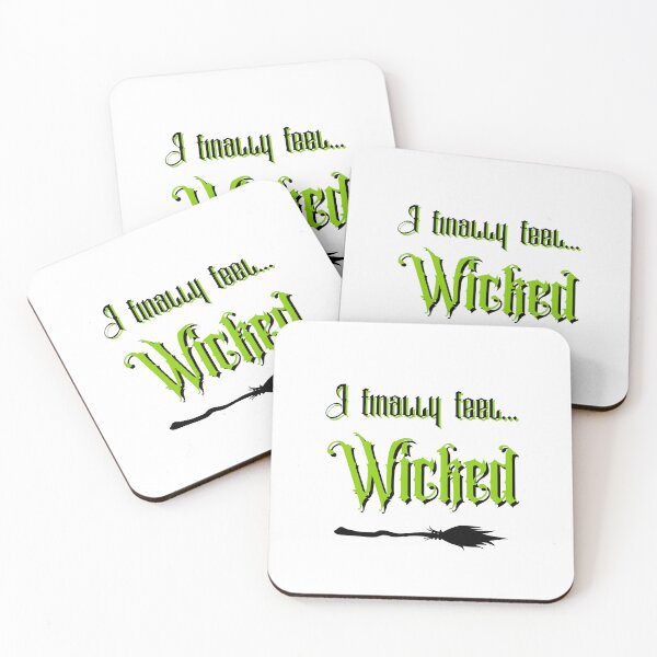 Item preview, I Finally Feel Wicked Witch Broomstick designed and sold by ModernintheMix.