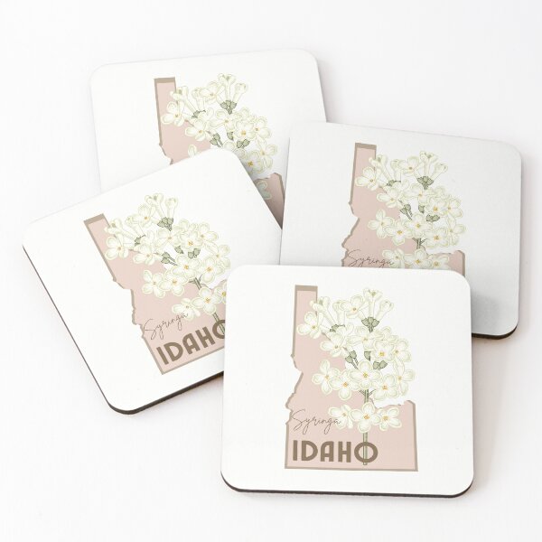 Item preview, Idaho State Flower Syringa Classic T-shirt sticker designed and sold by ThinkNature!.