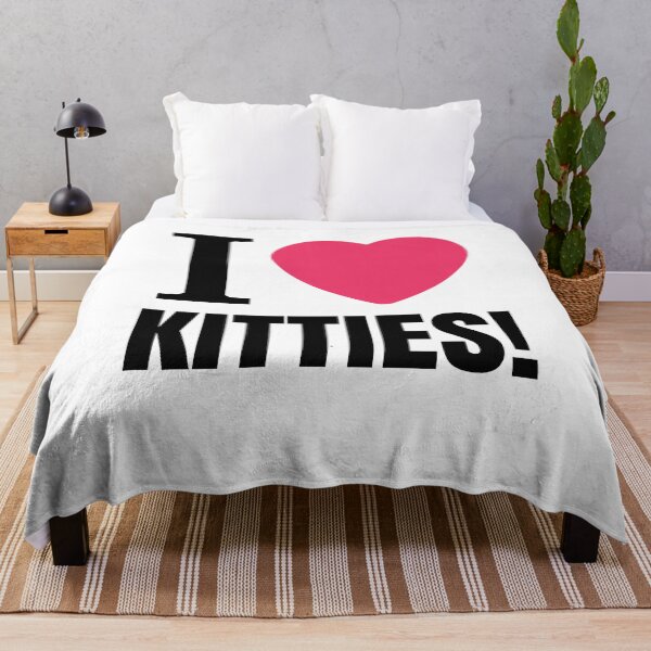 Item preview, I heart kitties designed and sold by NicMacTees.
