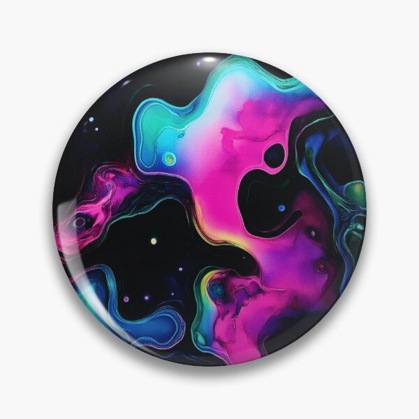 Item preview, Liquid Neon Purple and Green Alcohol Ink Pattern designed and sold by HausKatz.