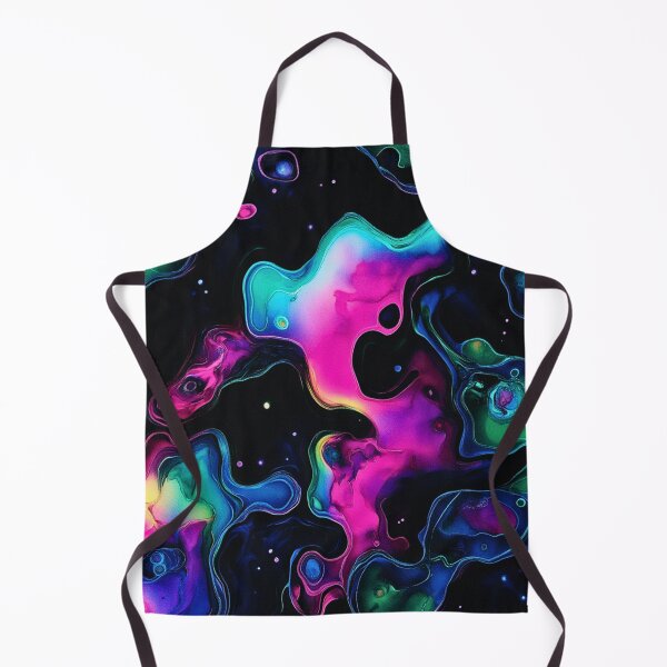 Item preview, Liquid Neon Purple and Green Alcohol Ink Pattern designed and sold by HausKatz.