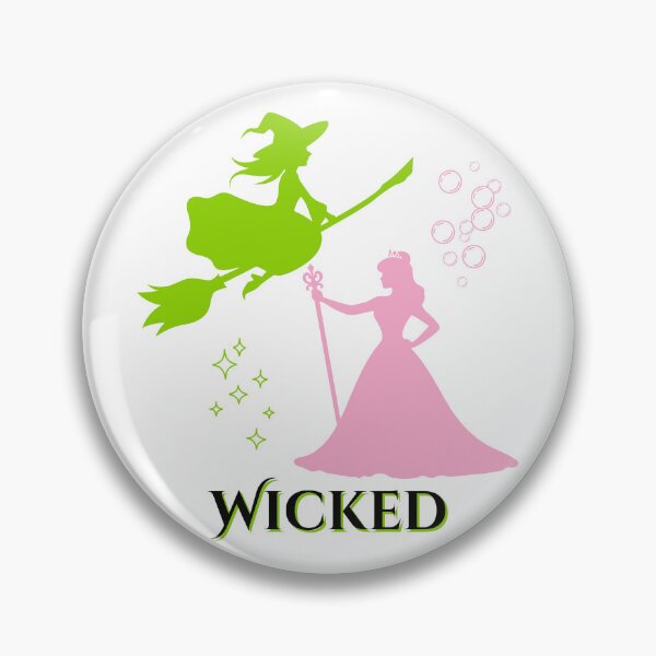 Item preview, Wicked Green Witch Sparkles Pink Witch Bubbles designed and sold by ModernintheMix.