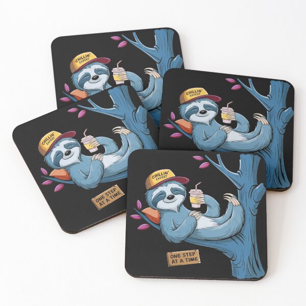 Item preview, Lazy Sloth | One Step at a Time - Mental Health Humor designed and sold by YourOnlyCorner.