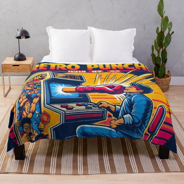 Item preview, Retro Arcade Punch ! designed and sold by RafaelLima7.