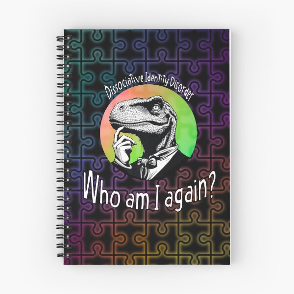 Item preview, Funny Who Am I Dissociative Identity Disorder Philosoraptor  designed and sold by PhyrexiaB.