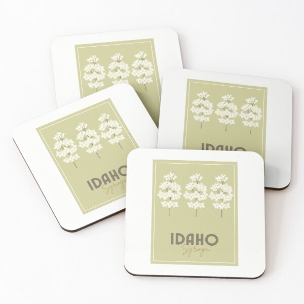 Item preview, Idaho State Flower Syringa Classic T-shirt sticker designed and sold by ThinkNature!.