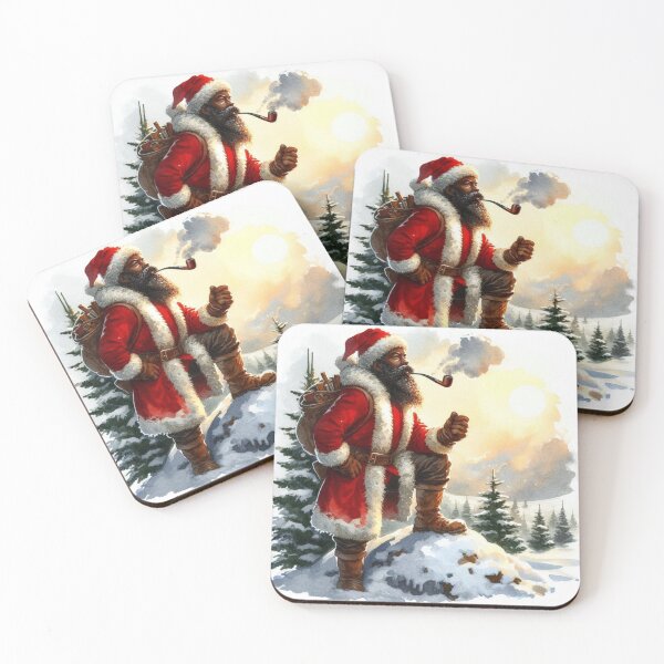 Item preview, African American Santa  designed and sold by Jonnybonnie.