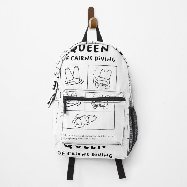 Item preview, Queen of Cairns Diving | Cat Illustration designed and sold by RM-Journey.