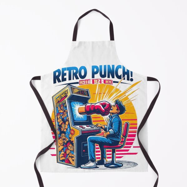 Item preview, Retro Arcade Punch ! B designed and sold by RafaelLima7.