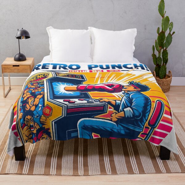 Item preview, Retro Arcade Punch ! B designed and sold by RafaelLima7.
