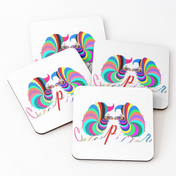 Item preview, colorful chunky caterpillars  designed and sold by Shirley cute art .