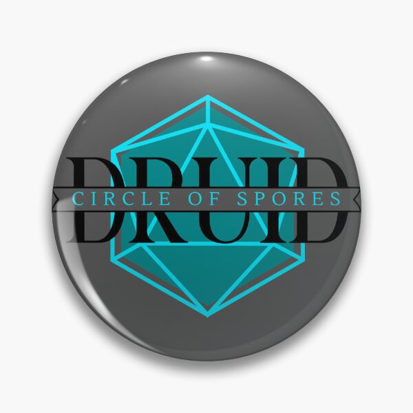 Item preview, Light Blue Circle of Spores Druid designed and sold by Marissa Brown.