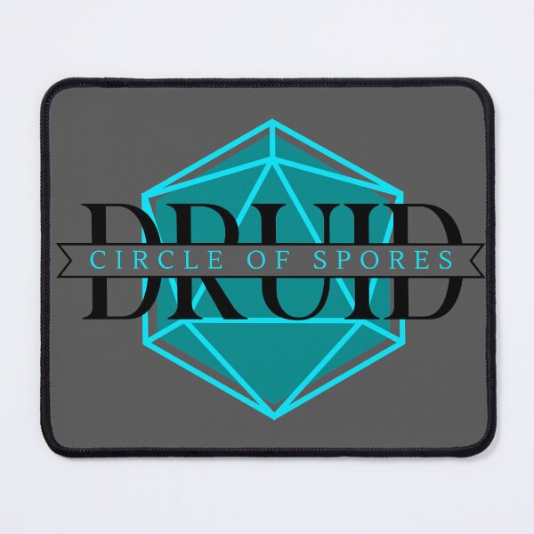 Item preview, Light Blue Circle of Spores Druid designed and sold by Marissa Brown.