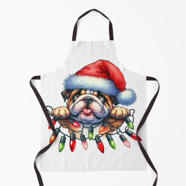 Item preview, Christmas Bulldog designed and sold by clarkfraser.