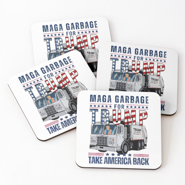 Item preview, Maga Garbage For Trump, Take America Back designed and sold by Roy & Tiffany.
