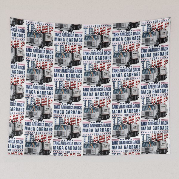Item preview, Maga Garbage For Trump, Take America Back designed and sold by Roy & Tiffany.
