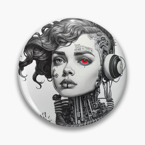 Item preview, "Cybernetic Muse" designed and sold by psvetomuz.