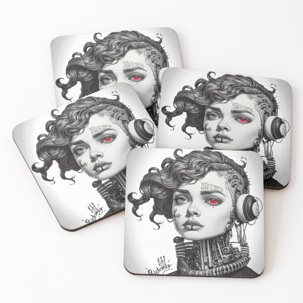 Item preview, "Cybernetic Muse" designed and sold by psvetomuz.