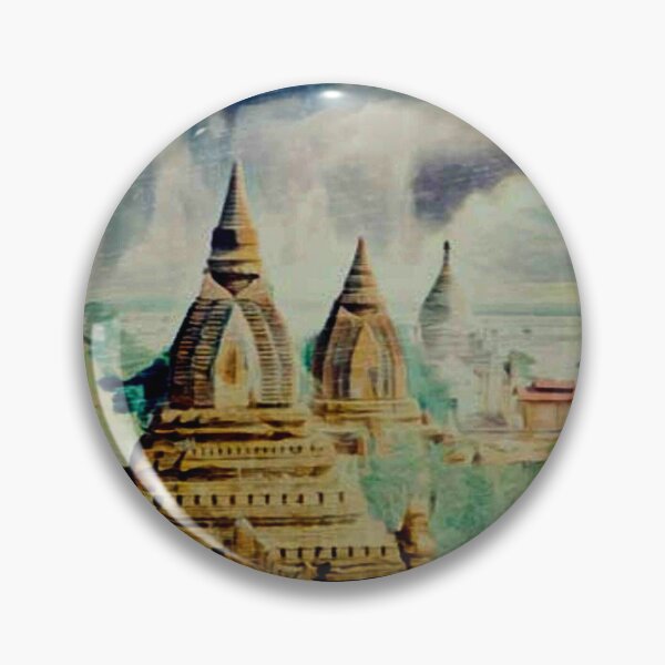 Item preview, Bagan Mandalay Vintage Travel and Tourism Advertising Print designed and sold by posterbobs.