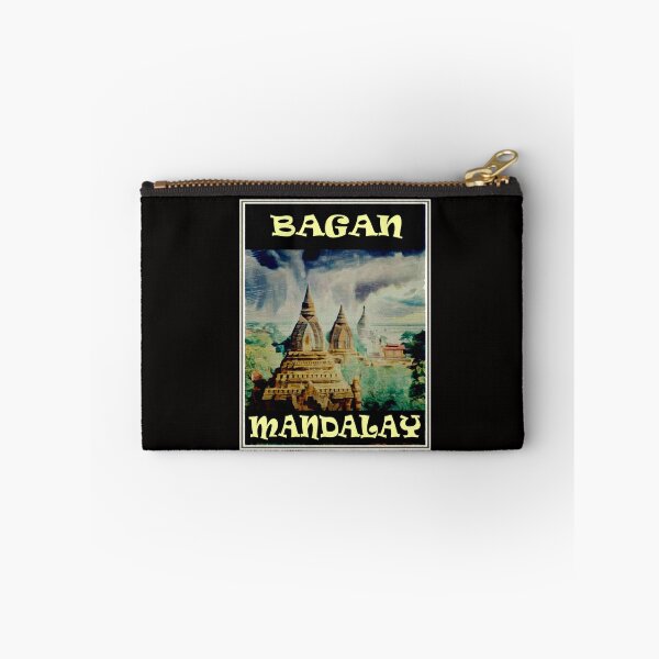 Item preview, Bagan Mandalay Vintage Travel and Tourism Advertising Print designed and sold by posterbobs.