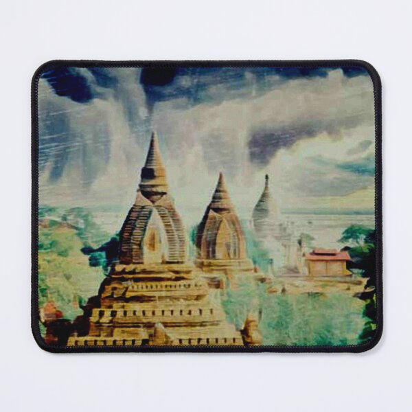 Item preview, Bagan Mandalay Vintage Travel and Tourism Advertising Print designed and sold by posterbobs.